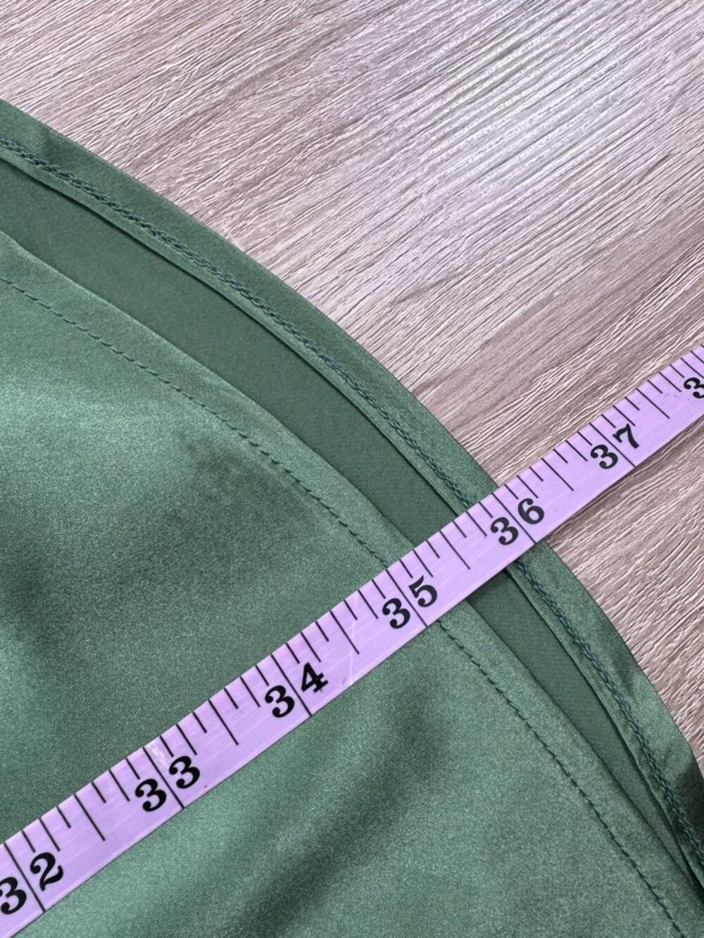 NWT Reformation Layla Silk Skirt Jade Green 6 - Picture 10 of 12